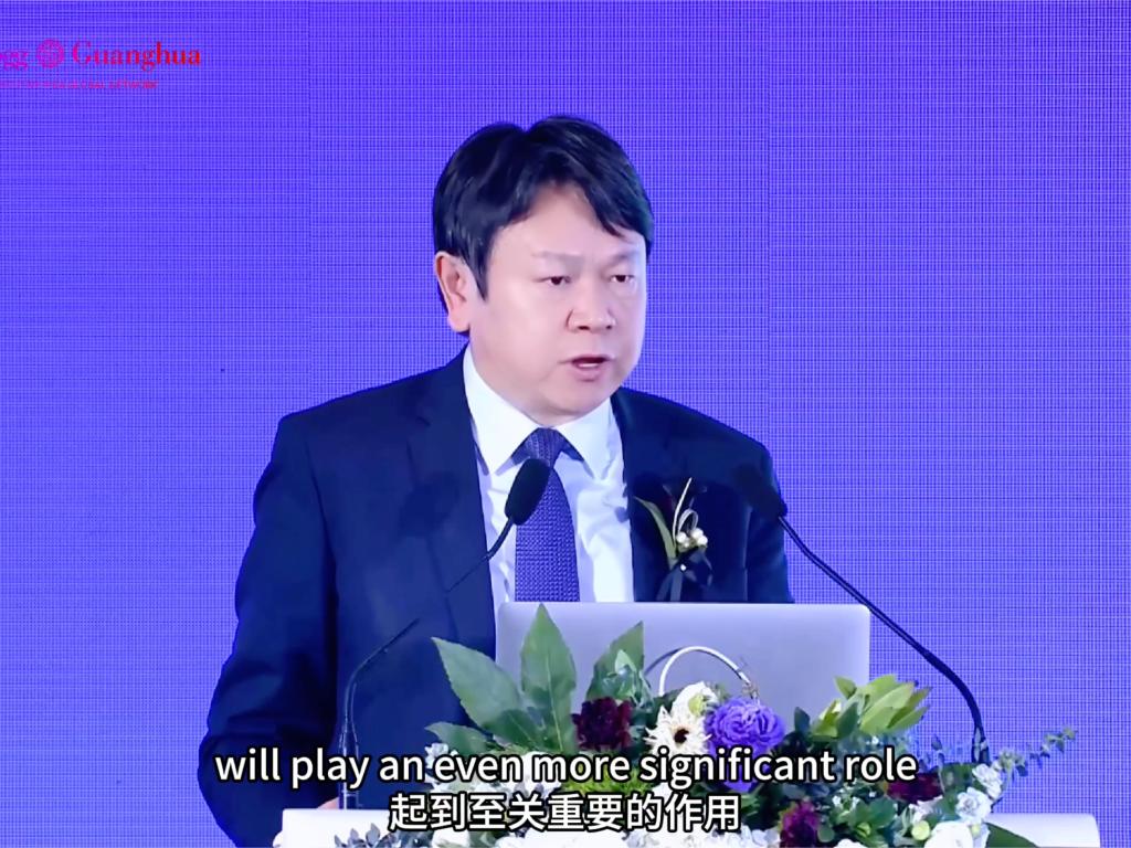 MG电子游戏治理学院院长刘俏主旨讲话